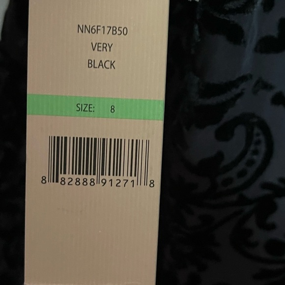 NWT Nanette Lepore Floral Velvety Lined Dress Sz 8 - Picture 10 of 10